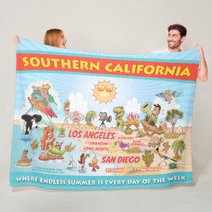Couverture Polaire Ultimate Sunny California Sherpa Blanket
