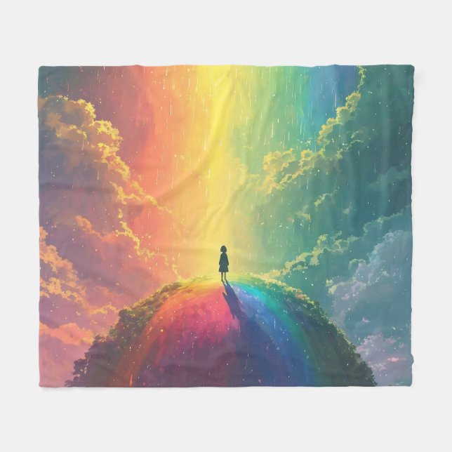 Couverture Polaire Un beau rêve (Devant (Horizontal))