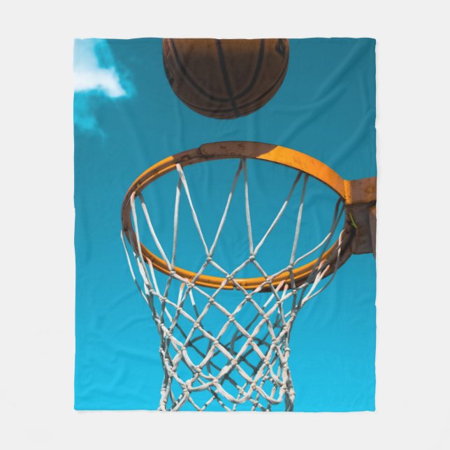 Couverture Polaire Un cadeau de basket-ball génial (Devant)