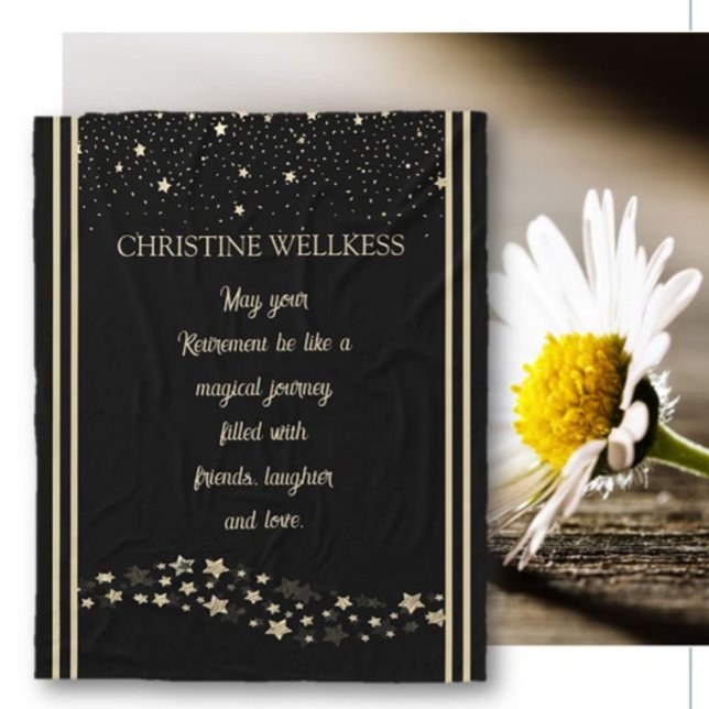 Couverture Polaire Un cadeau de retraite ! Ouette unique de retraite (Créateur téléchargé)