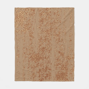 Couverture Polaire Un design grandiose. Arrière - plan en cuivre bril