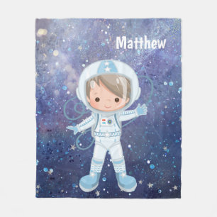 Couverture Polaire Un garçon astronaute Espace extra-atmosphérique