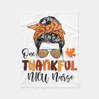 Couverture Polaire Un Merci Nicu Nurse Messy Bun Fall Nurse Merci