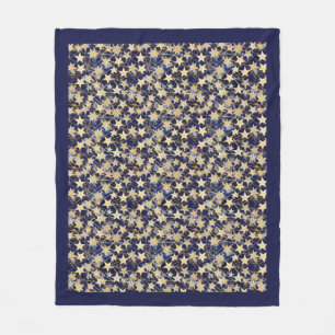 Couverture Polaire Un Million D'Étoiles Blanche En Toison