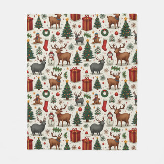 Couverture Polaire un Noël cosy
