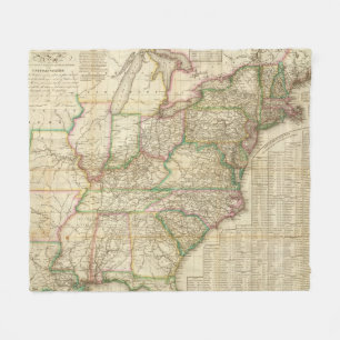 Couverture Polaire Une carte des routes, des canaux et du bateau de
