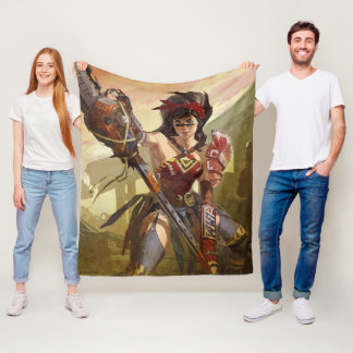 Couverture Polaire Une crise infinie Illustration d'une Femme Merveil