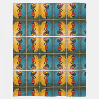 Couverture Polaire Une oeuvre colorée pour couvertures, coussins