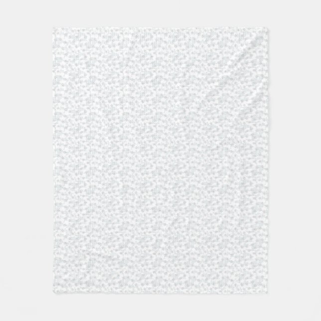 Couverture Polaire Une surface entièrement blanche et sans fonctionna (Devant)