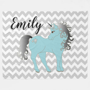 Couverture Polaire Unicorne