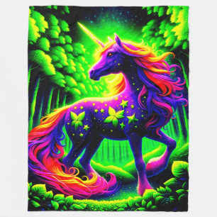 Couverture Polaire Unicorne