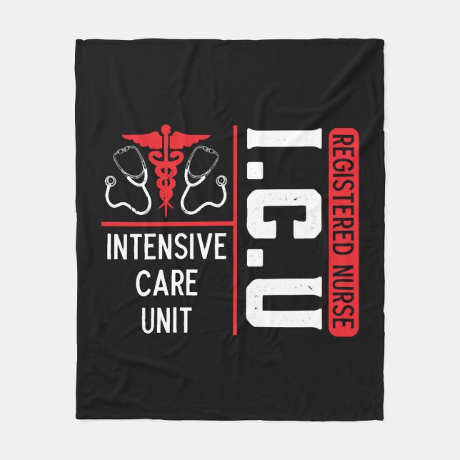 Couverture Polaire Unité de soins intensifs Médicales de l'Infirmière (Devant)