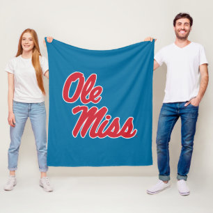 Couverture Polaire Université du Mississippi   Ole Miss Script