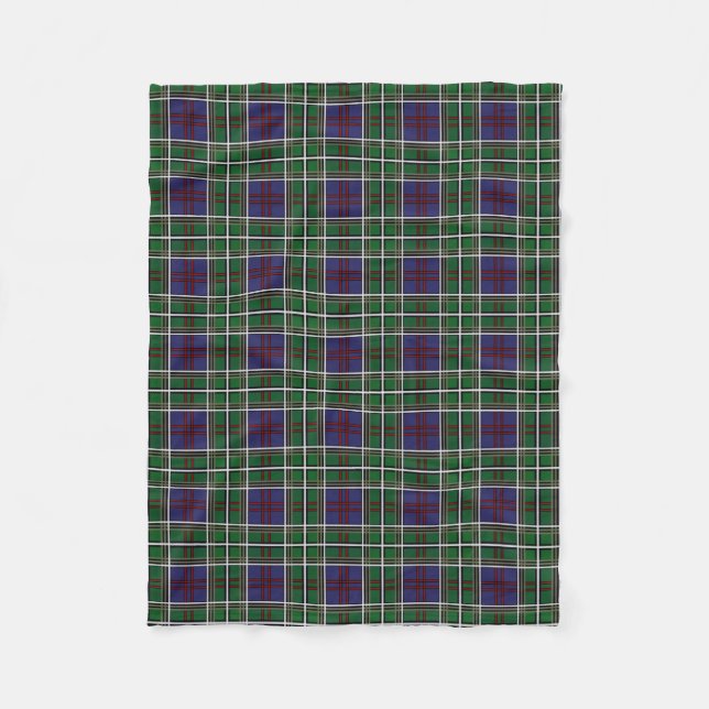 Couverture Polaire Université Strathclyde Tartan (Devant)