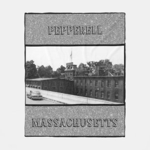 Couverture Polaire Usine de papier historique à Pepperell Massachuset