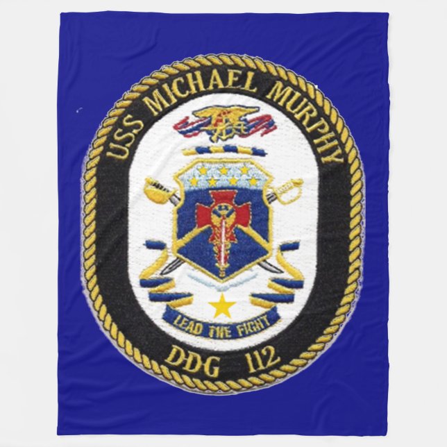 COUVERTURE POLAIRE USS MICHAEL MURPHE FLEECE BLANKET (Devant)