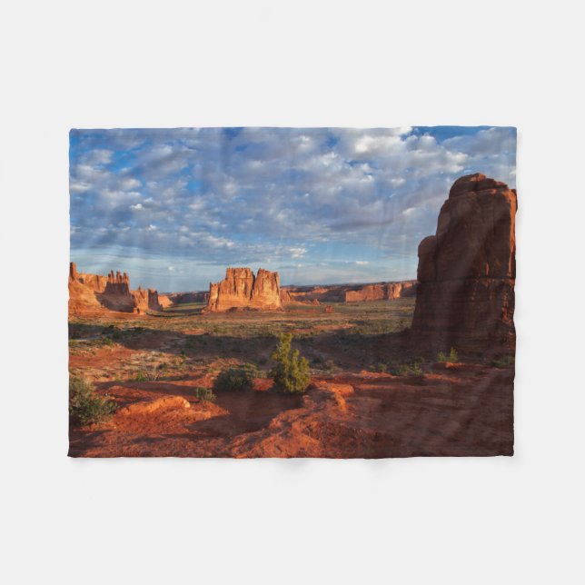 Couverture Polaire Utah, Parc national des Arches, formations rocheus (Devant (Horizontal))