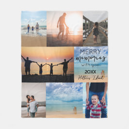 Couverture Polaire Vacances Souvenirs Noël Cadeau de Noël