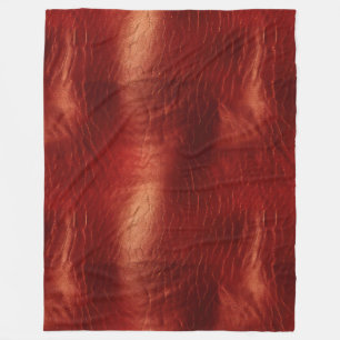 Couverture Polaire Vache rouge occidentale