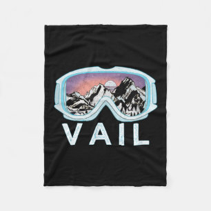 Couverture Polaire Vail Ski Snowboard Design_vail, Co Goggles Ski