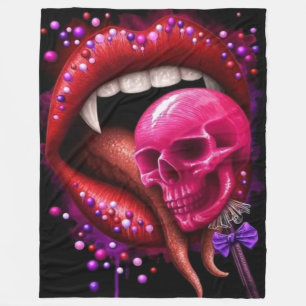 Couverture Polaire VAMPIRE FANFS et SKULT