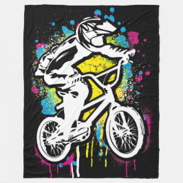 Couverture Polaire Vélo Bmx Classique - Bmx Freestyle - Bmx