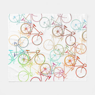 Couverture Polaire Vélos couleur