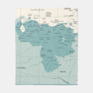 Couverture Polaire Venezuela Map