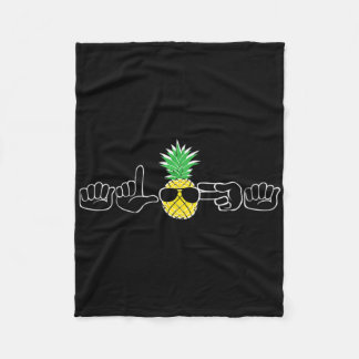 Couverture Polaire Vêtements de langue des signes Asl Plage Sourds Si