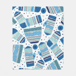 Couverture Polaire Vêtements d'hiver confits : Motif confortable sans