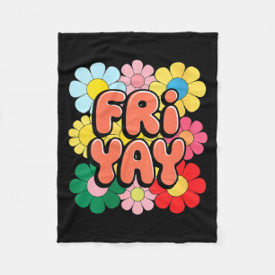 Couverture Polaire Vêtements pour femmes Joyeux vendredi Ven Yay Ense