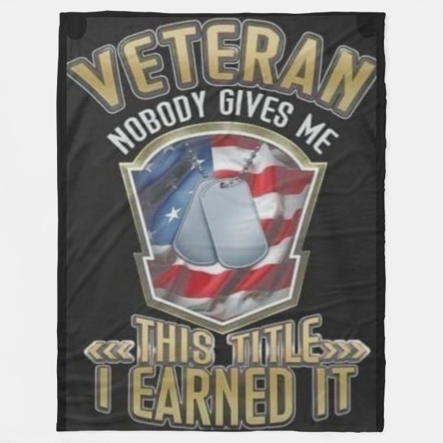 COUVERTURE POLAIRE VÉTÉRAN (Devant)