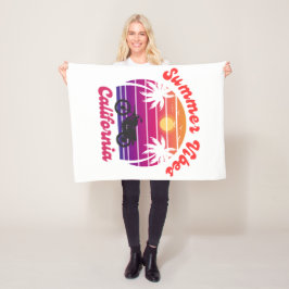 Couverture Polaire Vibes d'été