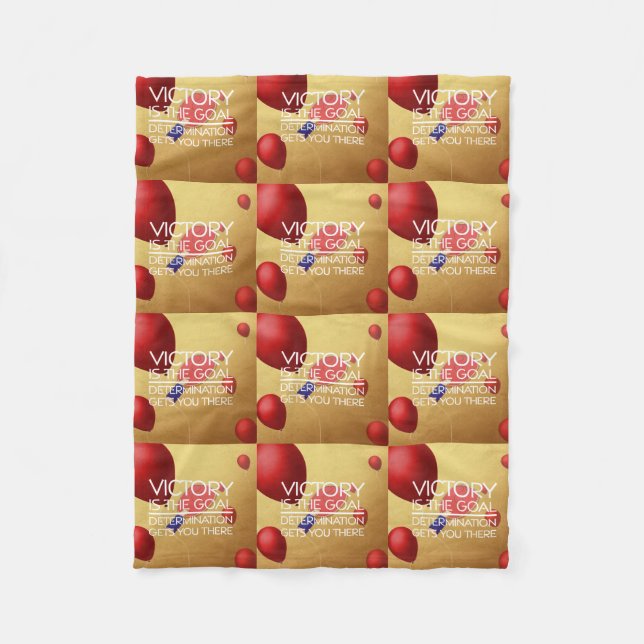 Couverture Polaire Victoire SUPÉRIEURE de ping-pong (Devant)