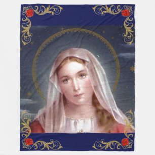 COUVERTURE POLAIRE VIERGE MARIE