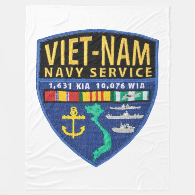 COUVERTURE POLAIRE VIETNAM NAVY SERVICE (Devant)
