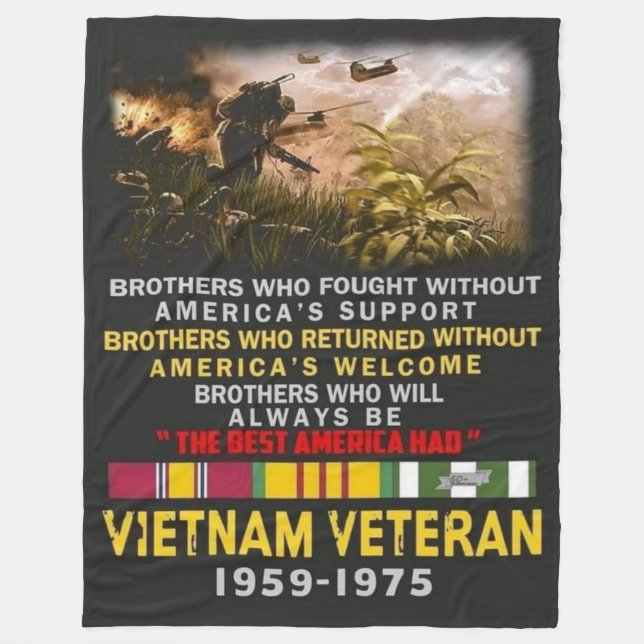 COUVERTURE POLAIRE VIETNAM VETERAN (Devant)
