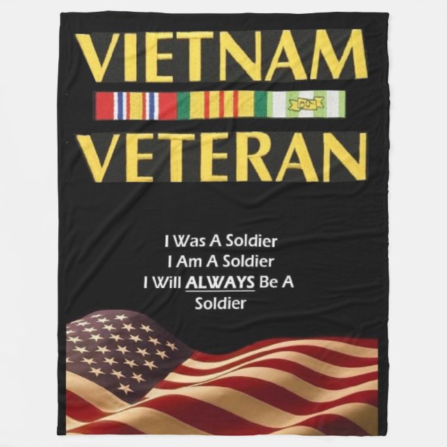 COUVERTURE POLAIRE VIETNAM VETERAN (Devant)