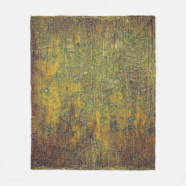Couverture Polaire Vieux arrière - plan de grunge ou texture vieillis (Devant)