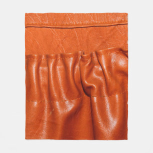 Couverture Polaire Vieux cuir vintage siège auto détail. bleu, d'anta