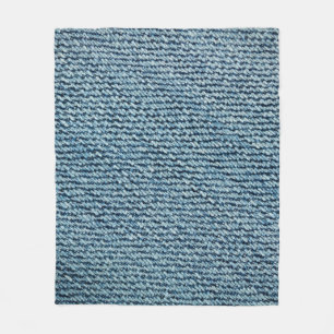 Couverture Polaire Vieux tissu denim texture arrière - plan. abstrait
