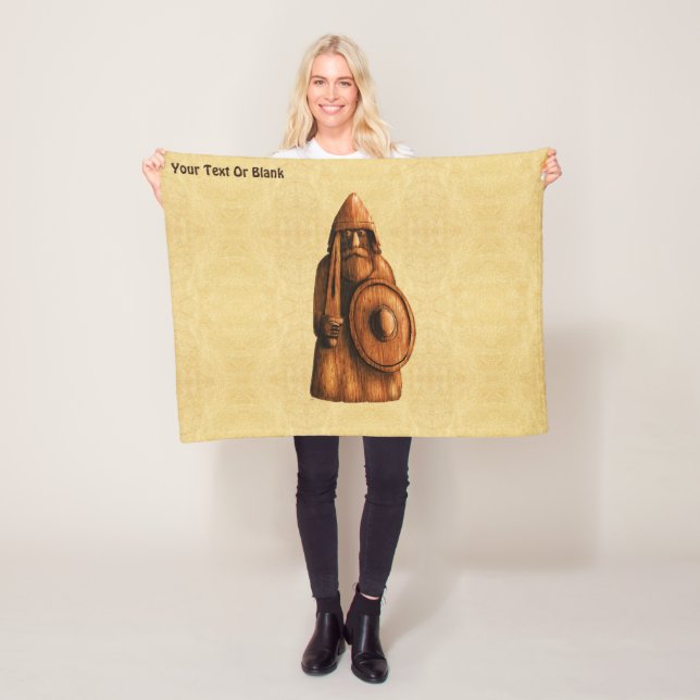 Couverture Polaire Viking rustique (En situation)