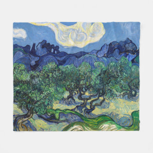 Couverture Polaire Vincent van Gogh - Oliviers aux Alpilles