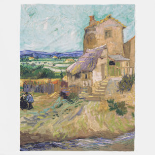 Couverture Polaire Vincent van Gogh - The Old Mill