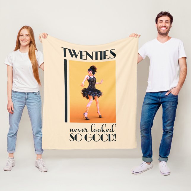 Couverture Polaire Vingt ans n'avaient jamais l'air si bon Vintage (En situation)