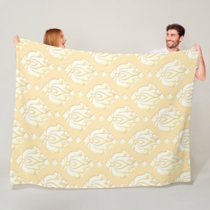 Couverture Polaire Vintage style antique - motif continu 5a