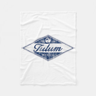 Couverture Polaire Vintage Tulum Mexico Retro Dge Mens Womens Souveni
