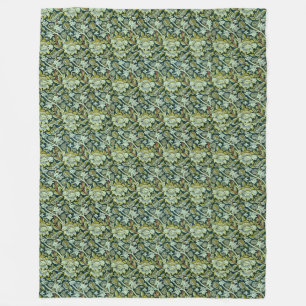 Couverture Polaire Vintage William Morris Floral Wey Motif