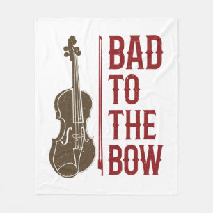 Couverture Polaire Violoniste violoniste du violon de la Bow