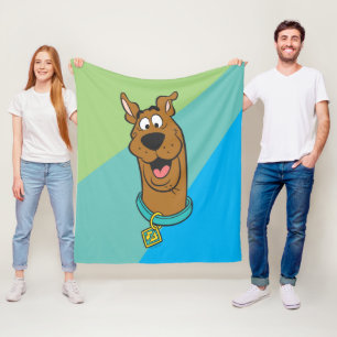 Couverture Polaire Visage souriant Scooby-Doo